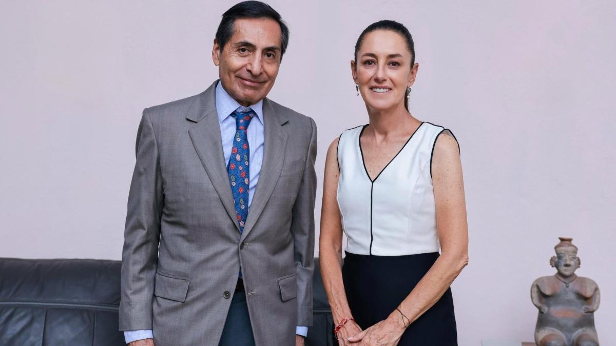 Claudia Sheinbaum se reúne con Rogelio Ramírez de la O; ratifican línea económica del próximo gobierno