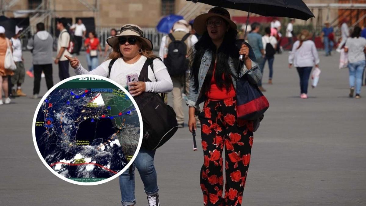 Clima en México HOY sábado 8 de junio: Solo 2 estados con temperaturas mayores a 45 grados; fuertes lluvias en otros 4