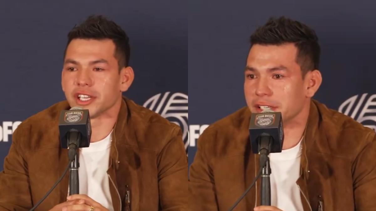 VIDEO | 'Chucky' Lozano rompe en emotivo llanto en su presentación como refuerzo del San Diego FC