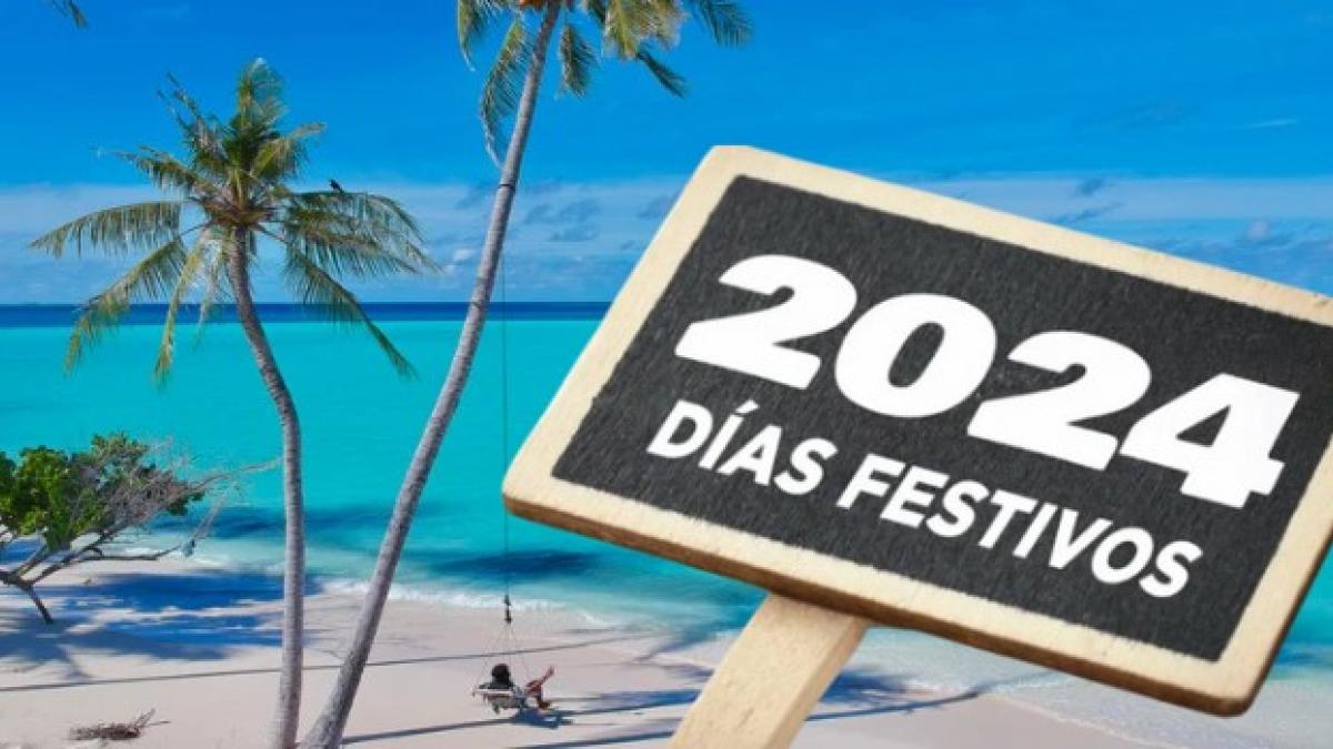 ¿Cuáles días de descanso oficiales y no oficiales le quedan al 2024?