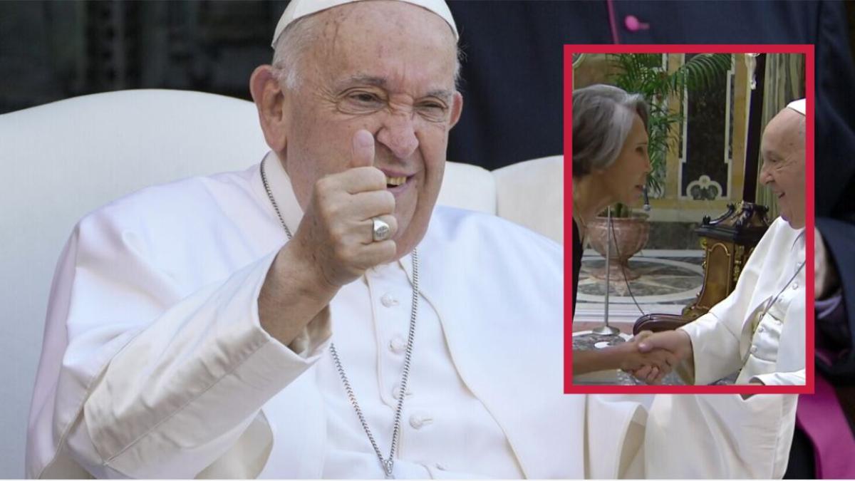 Chumel Torres y Florinda Meza se reúnen con el Papa Francisco; así fue el encuentro | VIDEO