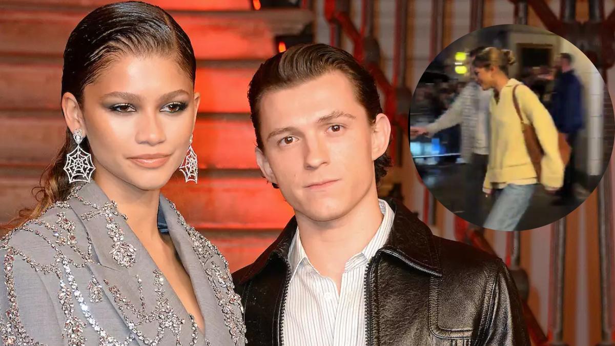 VIDEO | Critican a Zendaya por dejar atrás a Tom Holland y evadir a sus fanáticos