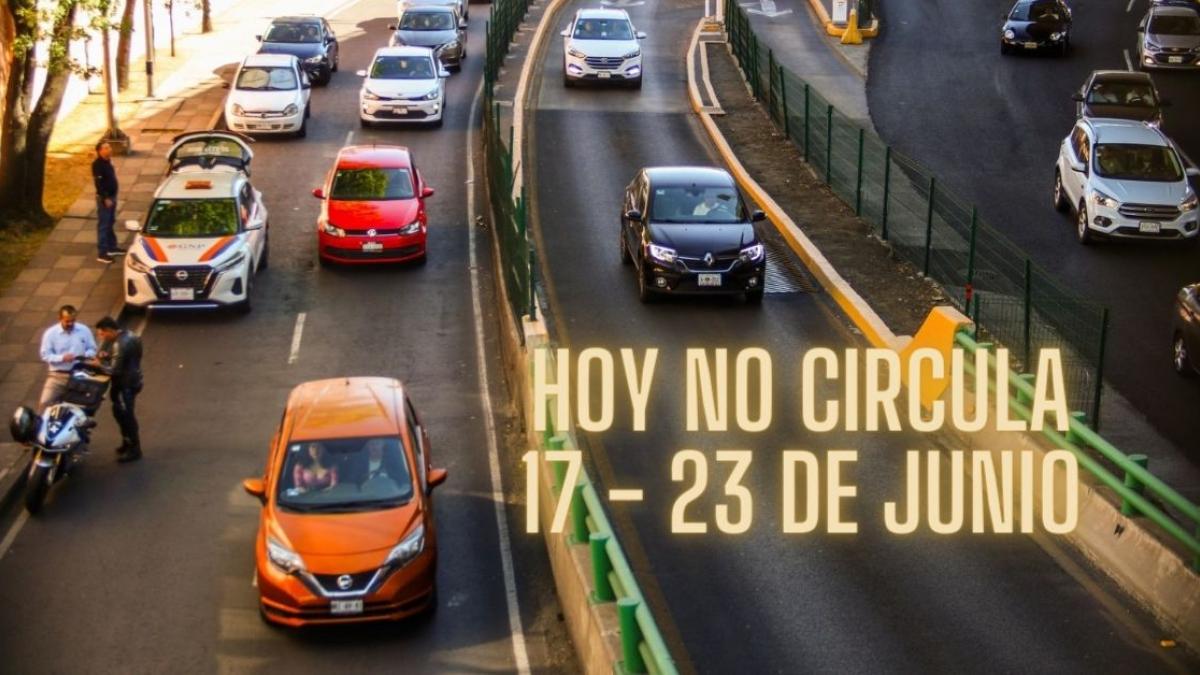 Hoy No Circula: ¿Qué autos descansan del lunes 17 al sábado 22 de junio en CDMX y Edomex?