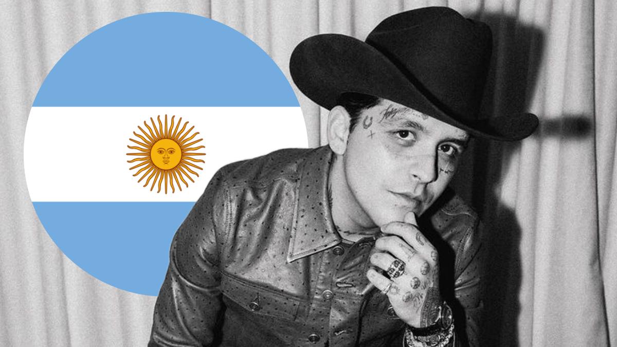 'Canceladísimo', Christian Nodal anuncia concierto en Argentina y lo tunden en redes sociales