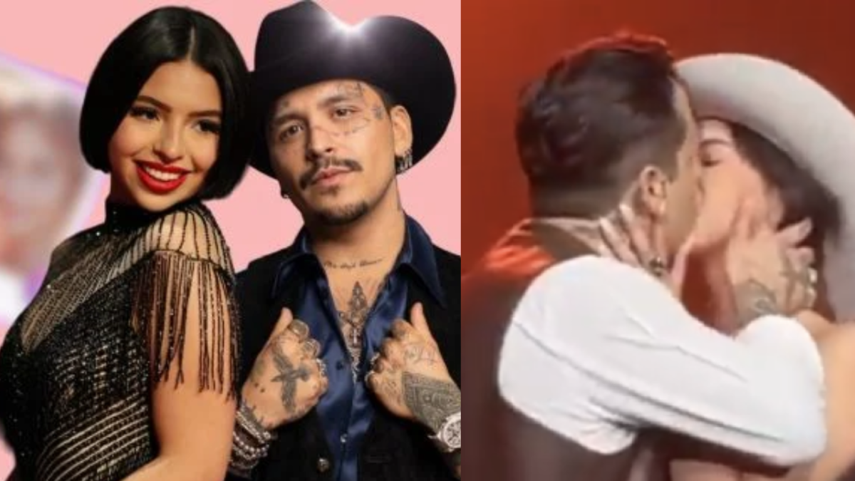 Christian Nodal y Ángela Aguilar son captados en Paris ¿muy románticos? (FOTO)