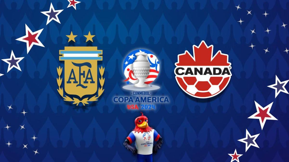 Argentina vs Canadá | ¿Dónde y a qué hora VER el partido de la Copa América 2024 EN VIVO y GRATIS?