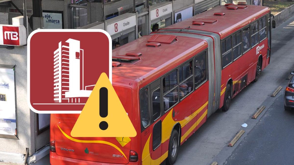 Metrobús cerrará estación Ciudad Universitaria de la Línea 1 a partir de esta fecha