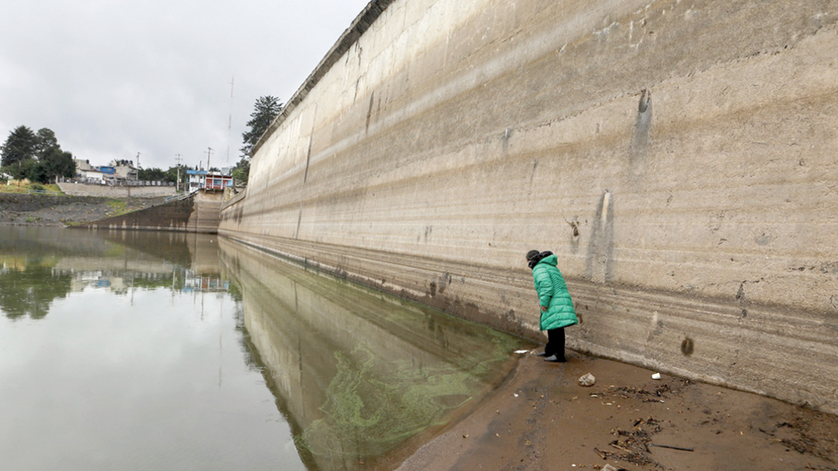 Reducen suministro de agua en Valle de México