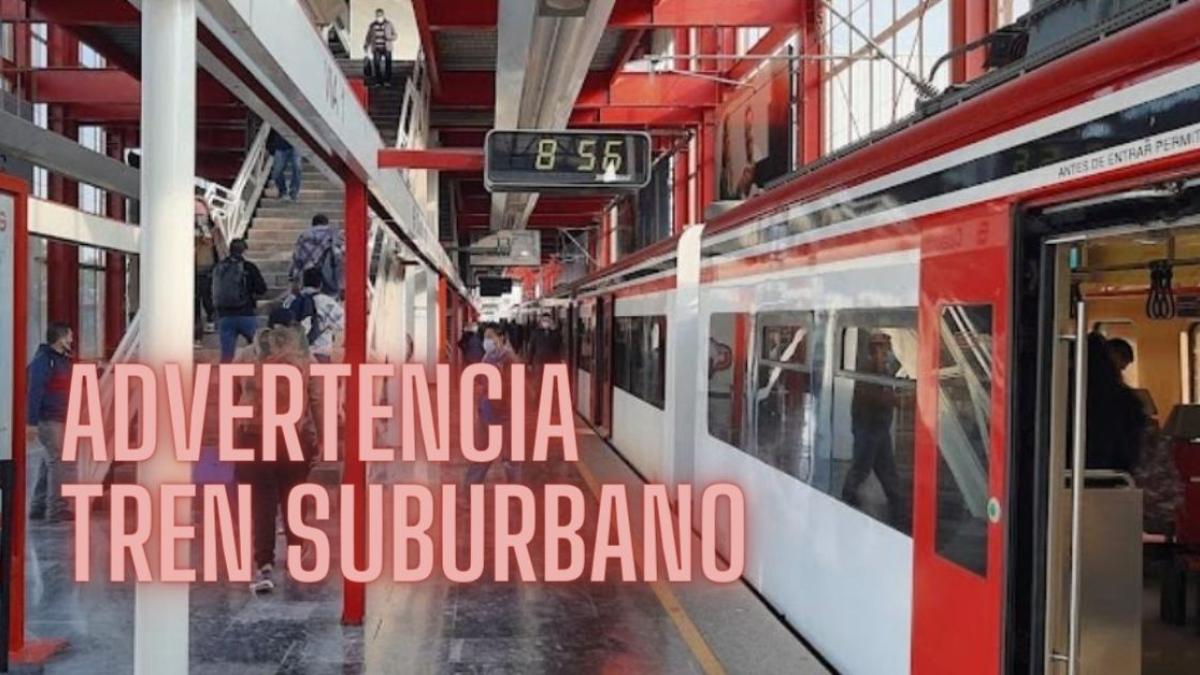 Obras en el Tren Suburbano afectarán el servicio este fin de semana; toma precauciones