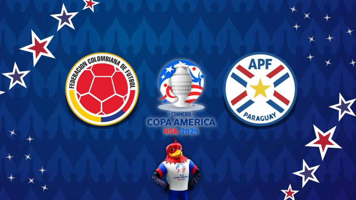 Colombia vs Paraguay ¿Dónde y a qué hora VER el partido de la Copa