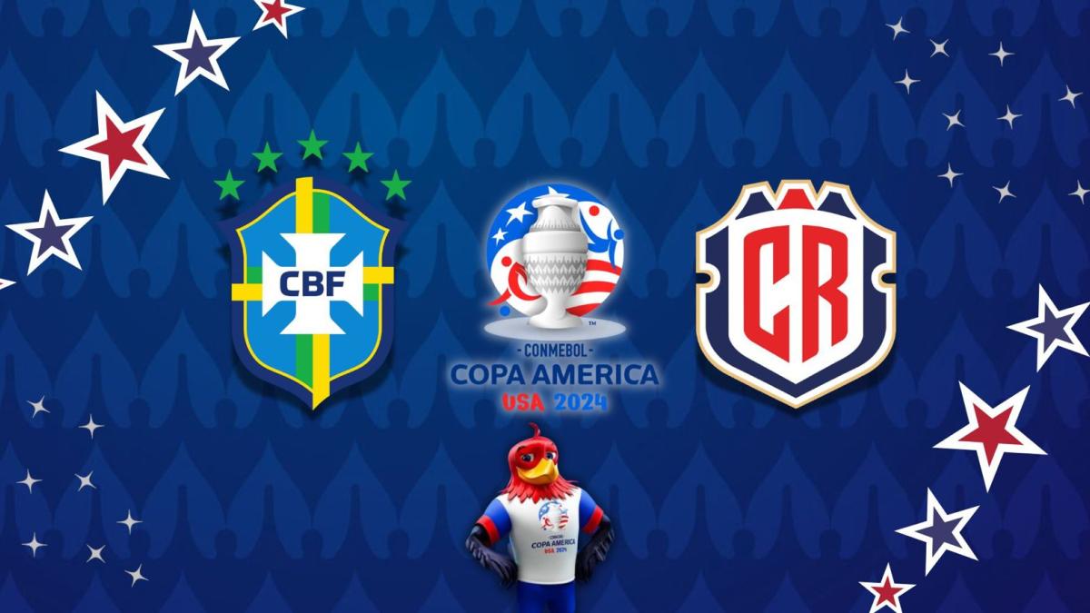 Brasil vs Costa Rica: ¿Dónde y a qué hora ver el partido de la Copa América 2024 GRATIS?