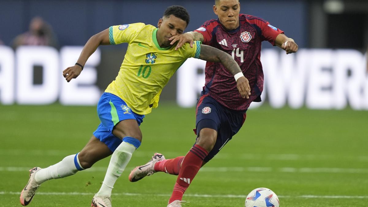 Brasil vs Costa Rica | Resumen, goles y ganador del partido de la Copa América 2024