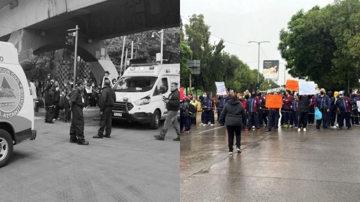 Arrollan a 6 manifestantes del IPN en Azcapotzalco; siguen protestas en Circuito Interior