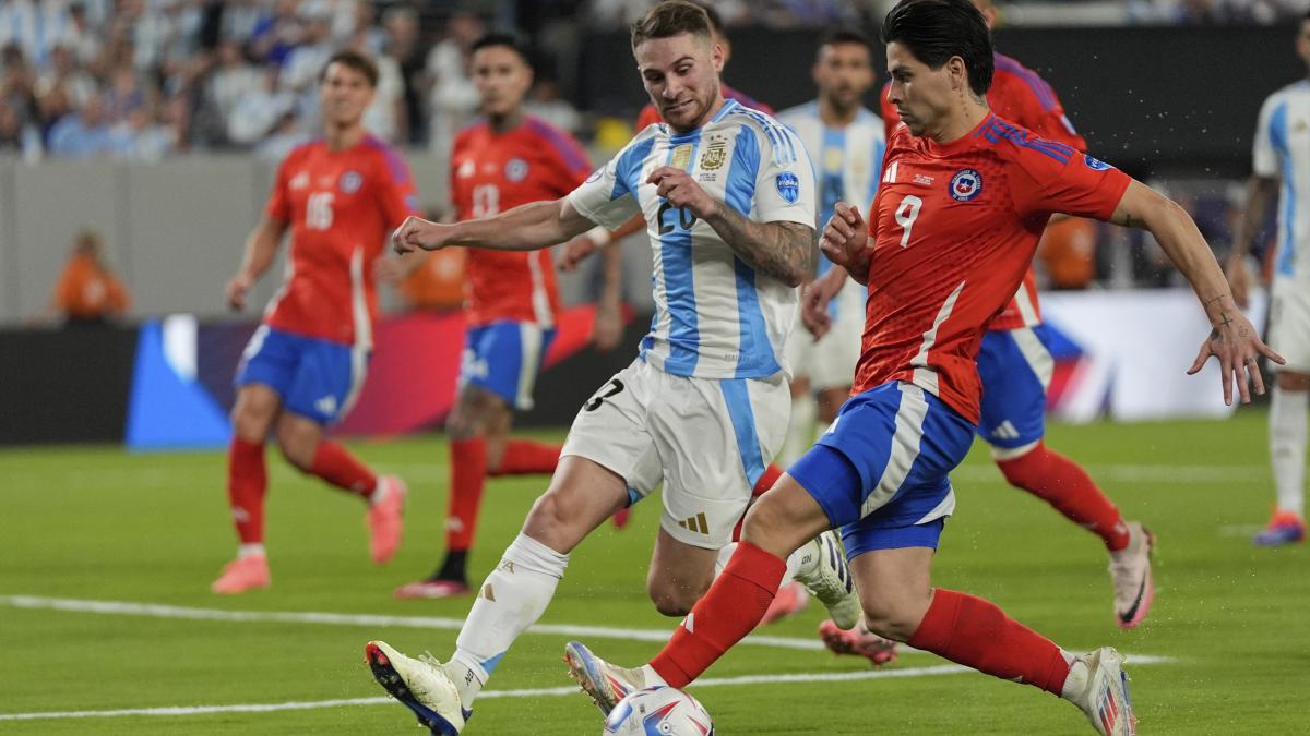 Chile vs Argentina | Resumen del partido de la Copa América 2024: La Albiceleste avanza a cuartos