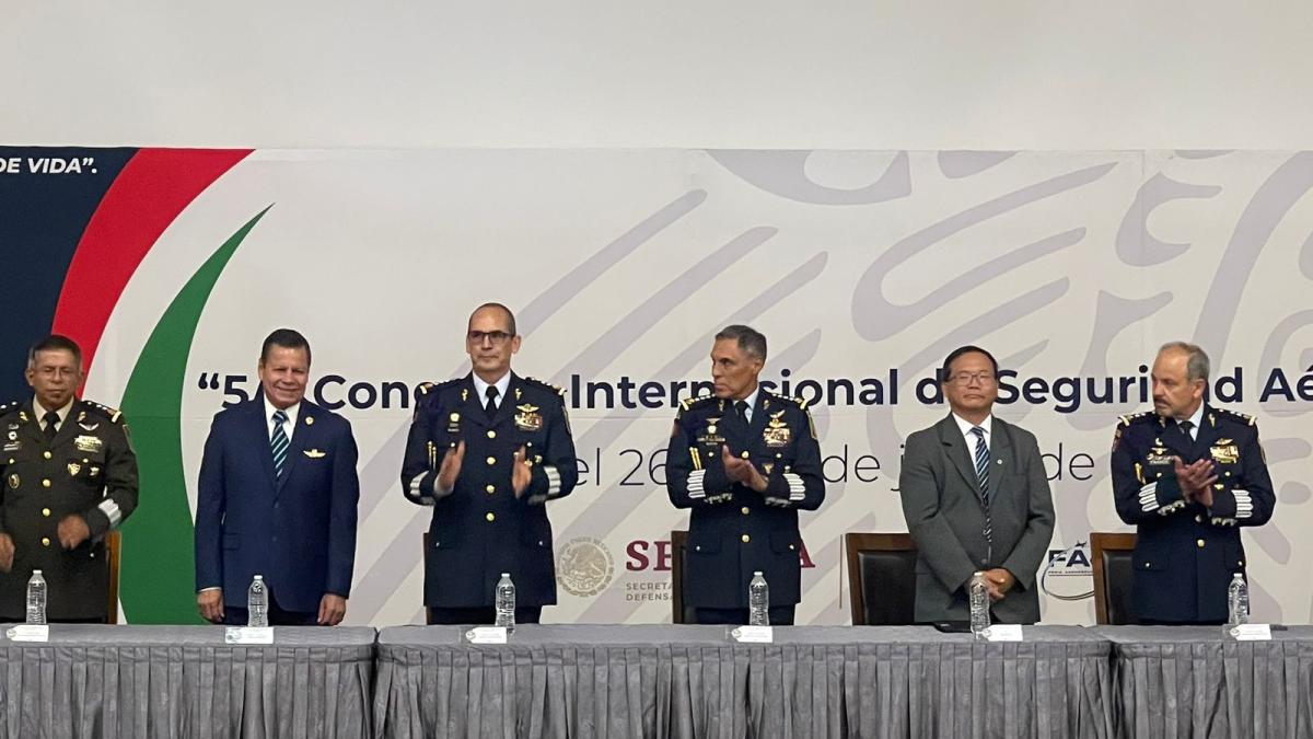 Sedena inaugura Quinto Congreso Internacional de Seguridad Aérea 2024 | VIDEO