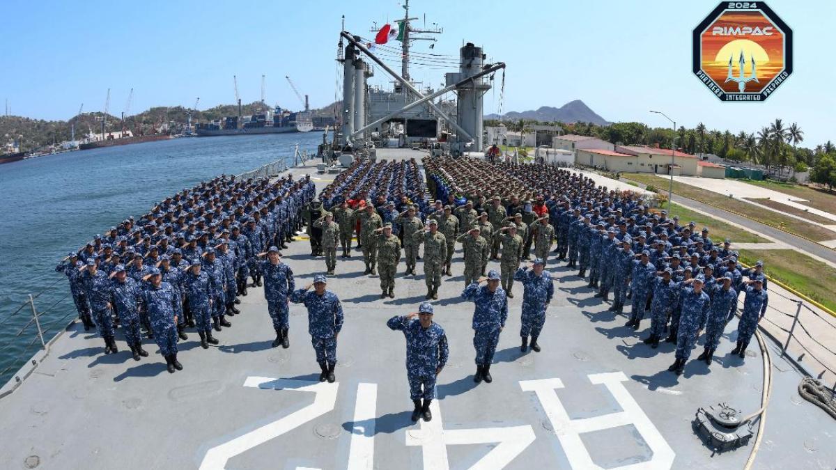 La Armada de México participa en el ejercicio multinacional marítimo más grande del mundo: RIMPAC 2024