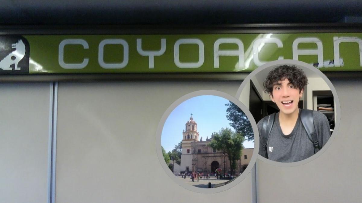 ¿Por qué el metro Coyoacán no están en el centro de Coyoacán?