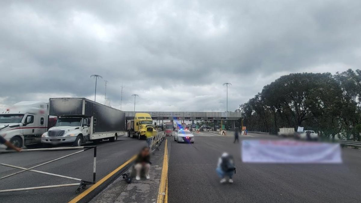 Reportan protestas de transportistas en carreteras del país; accesos a CDMX se mantienen libres