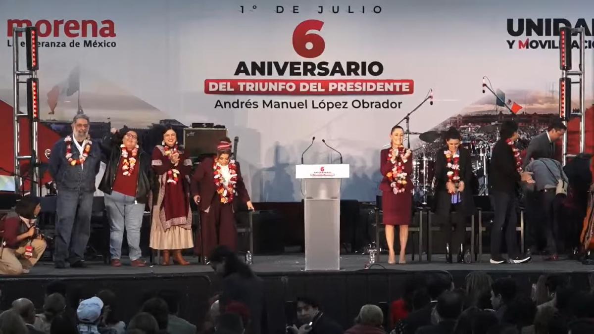 Sheinbaum, Brugada, Mario Delgado... celebran 6 años de triunfo de AMLO en elecciones de 2018