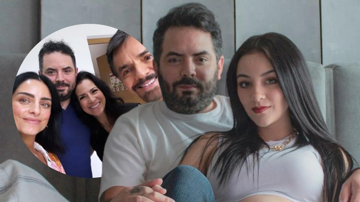 Así celebran el nacimiento de la hija de José Eduardo y Paola Dalay, ¡ya la conoció su abuelo!