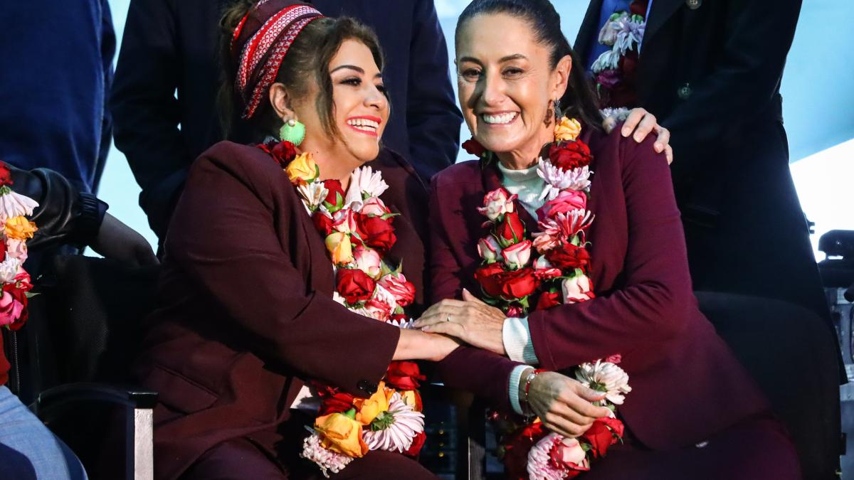 Claudia Sheinbaum, Clara Brugada y dirigentes de la 4T celebran 6 años del triunfo del pueblo de México y de AMLO