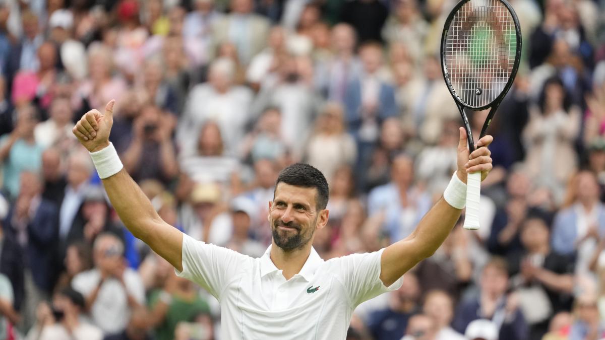 Wimbledon: Novak Djokovic gana en su debut y avanza a segunda ronda