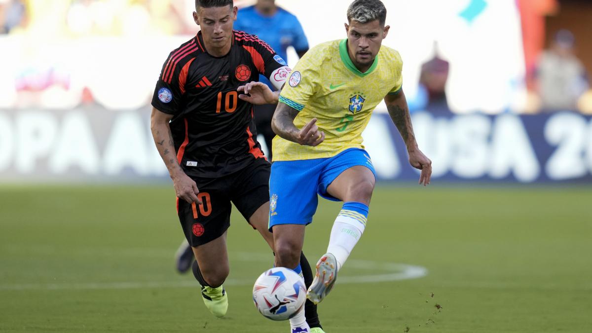 Brasil vs Colombia | Resumen, goles y ganador del partido de la Copa América 2024