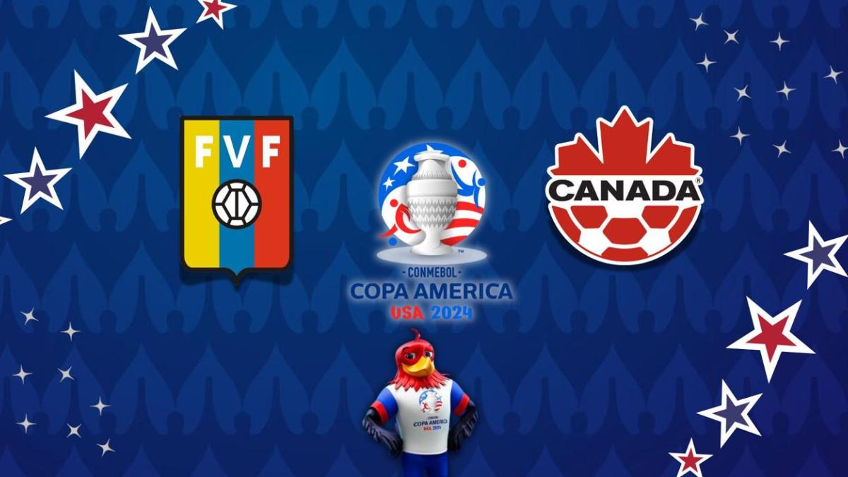 Venezuela vs Canadá | ¿Dónde y a qué hora VER el partido de la Copa América 2024 EN VIVO y GRATIS?