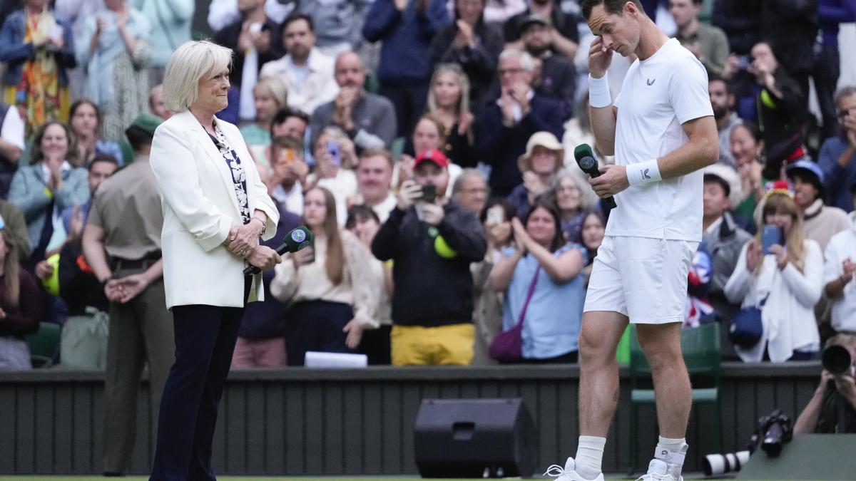 Wimbledon 2024 | Andy Murray llega hasta las lágrimas al recibir emotivo homenaje tras ser eliminado