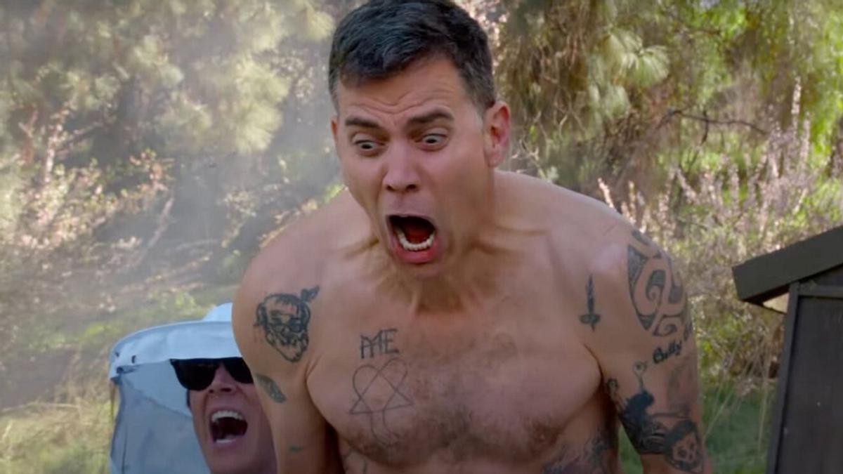 Steve-O, de 'Jackass', revela que se va a poner implantes de busto: 'es mi nivel de compromiso'