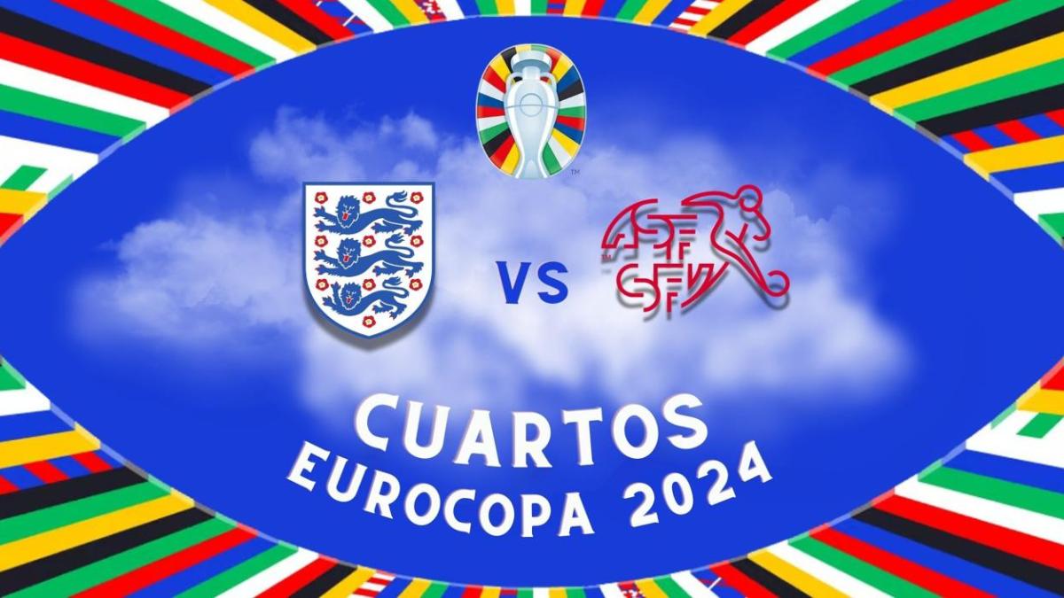 Inglaterra vs Suiza | ¿Dónde y a qué hora VER el partido de la Eurocopa 2024 EN VIVO y GRATIS?