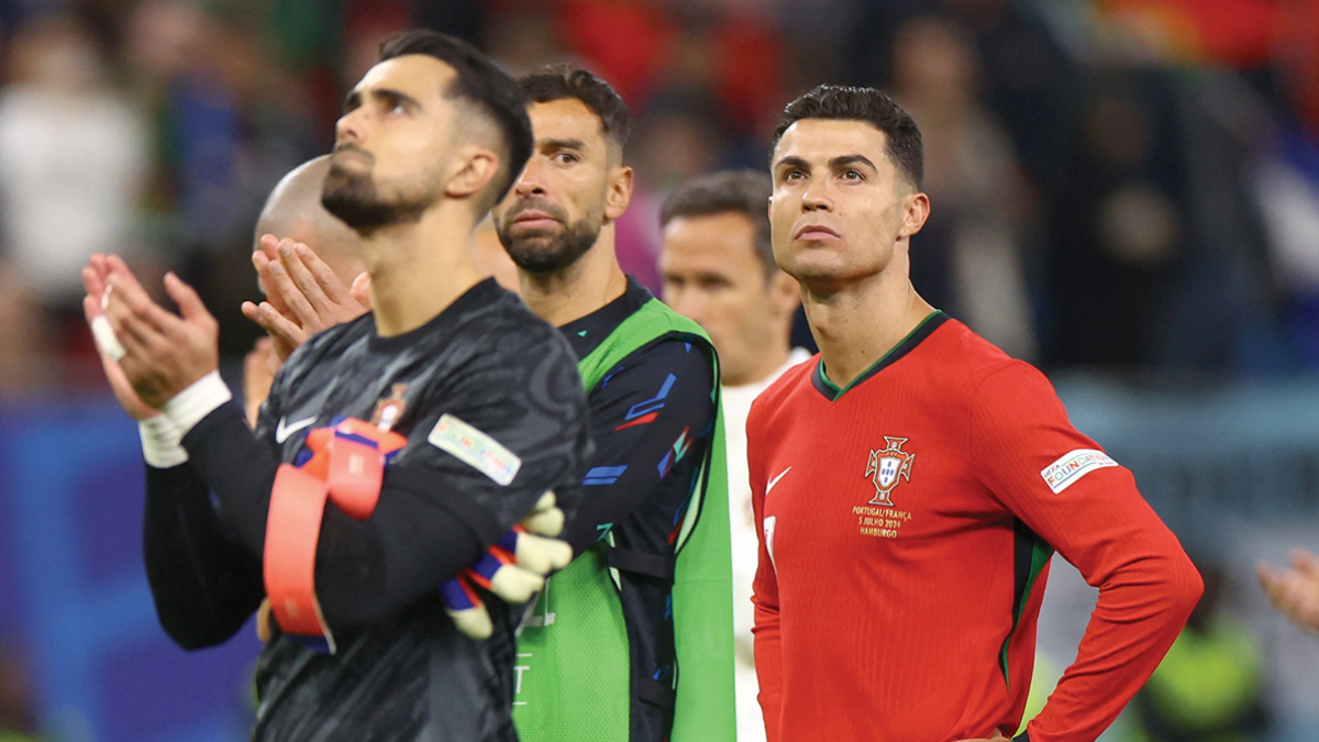 CR7 se va sin goles en su última Eurocopa