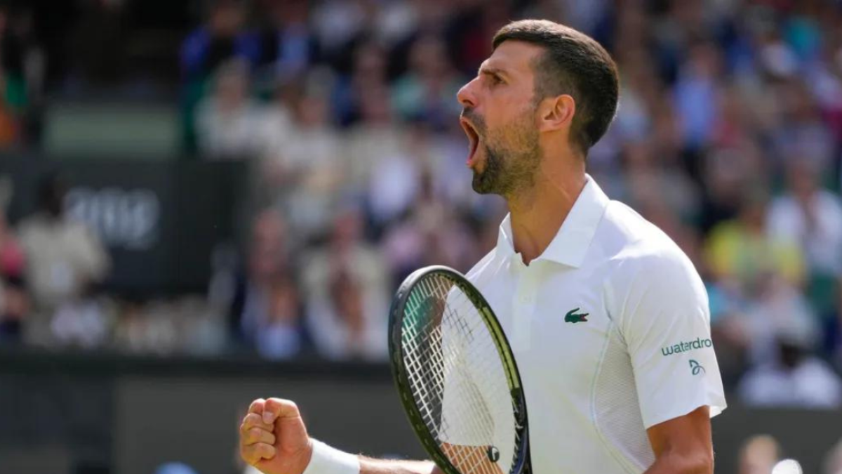 Novak Djokovic celebra de una manera peculiar el pase de Inglaterra a las semifinales de la Eurocopa (VIDEO)