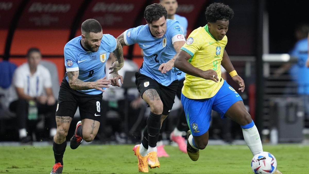 Uruguay vs Brasil | Resumen, goles y ganador del pase a semifinales de la Copa América 2024