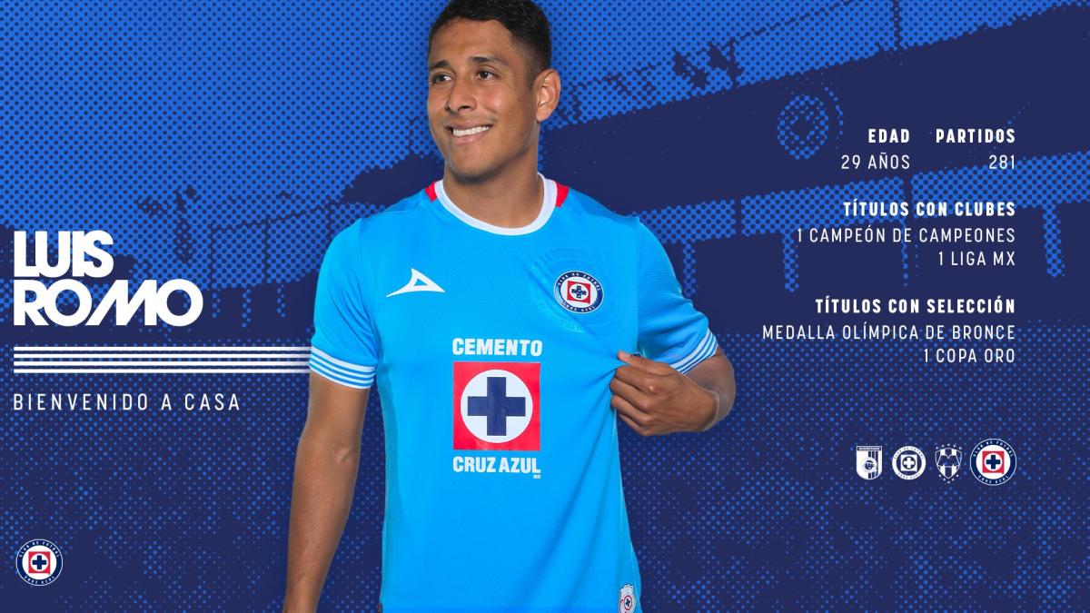 Liga MX: Luis Romo es presentado de manera oficial con el Cruz Azul