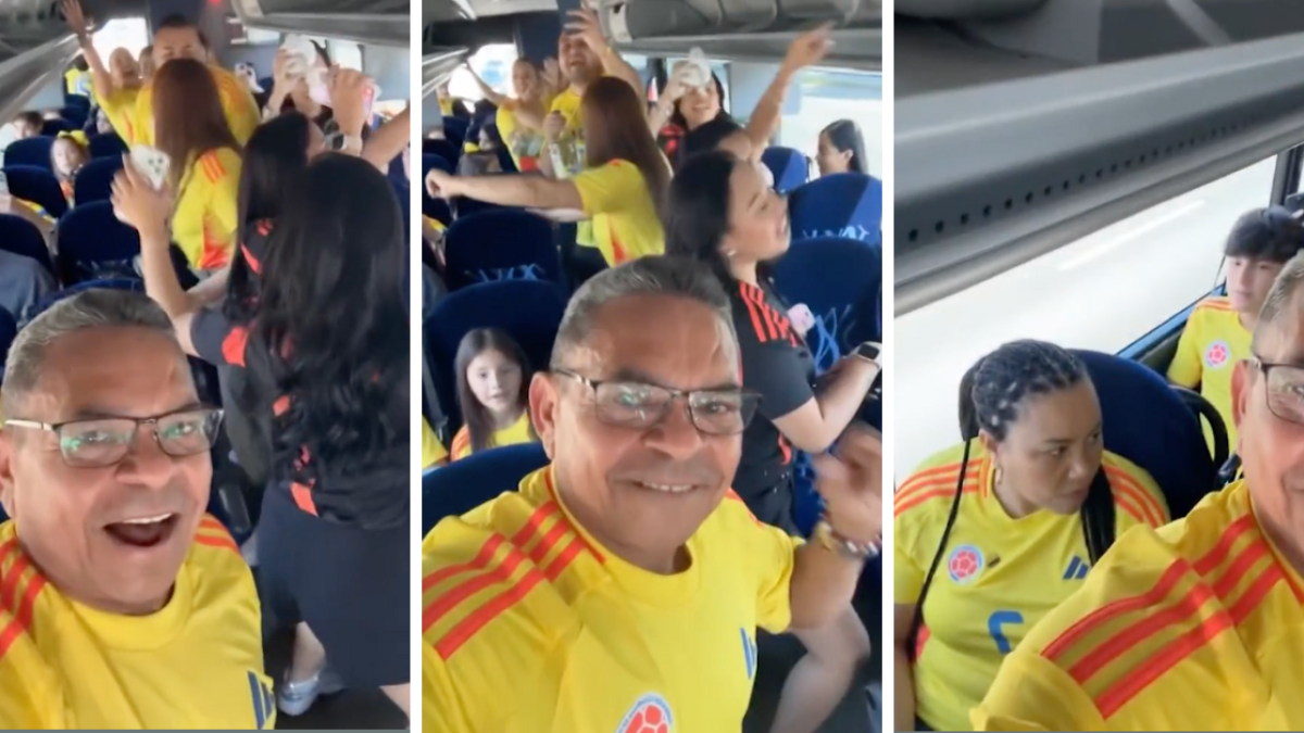 Copa América 2024 | Fan colombiana roba la atención del papá de Luis Díaz y que enfurece a su esposa (VIDEO)