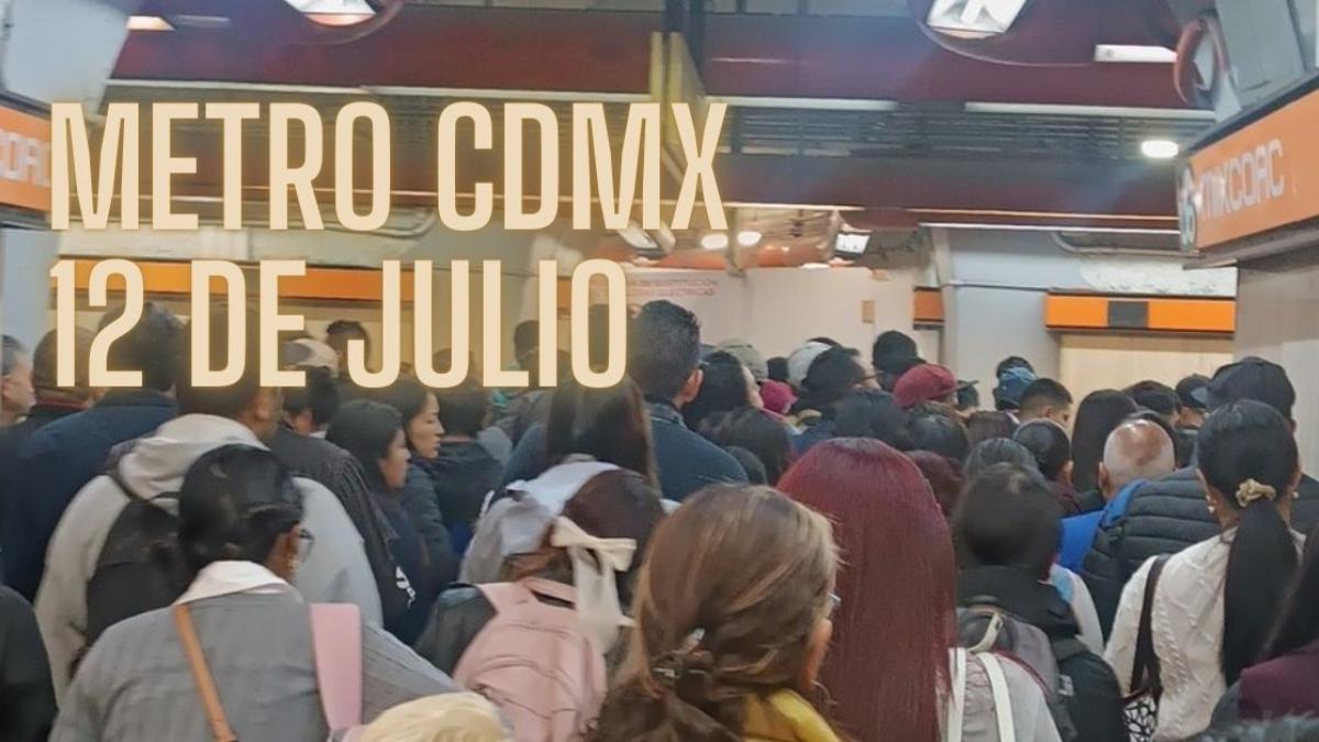 Metro CDMX: ¿Qué pasa en la Línea 7 HOY viernes 12 de julio de 2024?