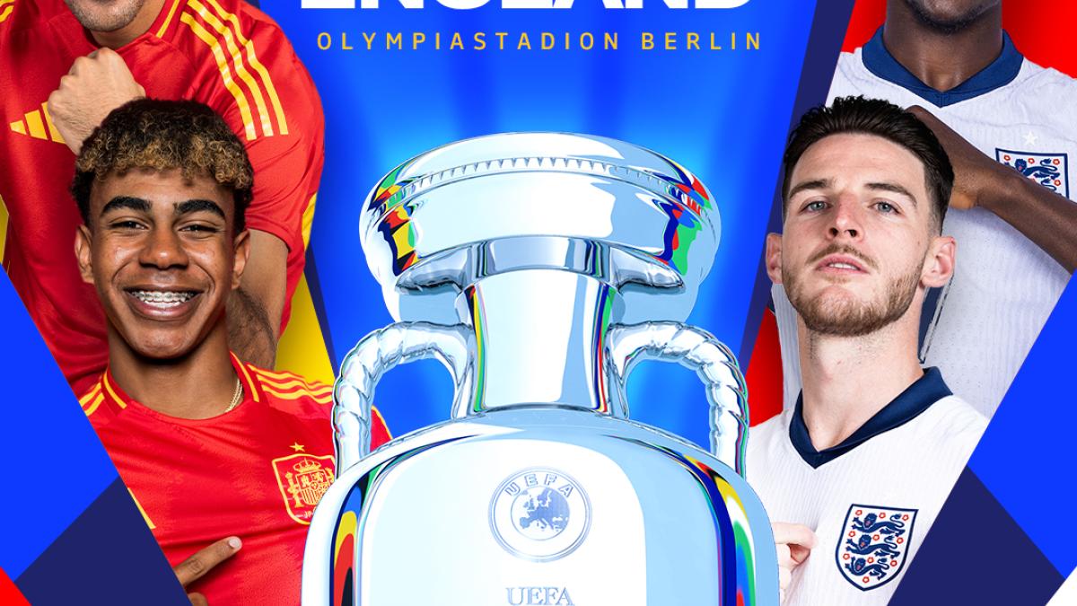 España vs Inglaterra | Final de la Eurocopa 2024: fecha, hora, dónde ver EN VIVO y posibles alineaciones