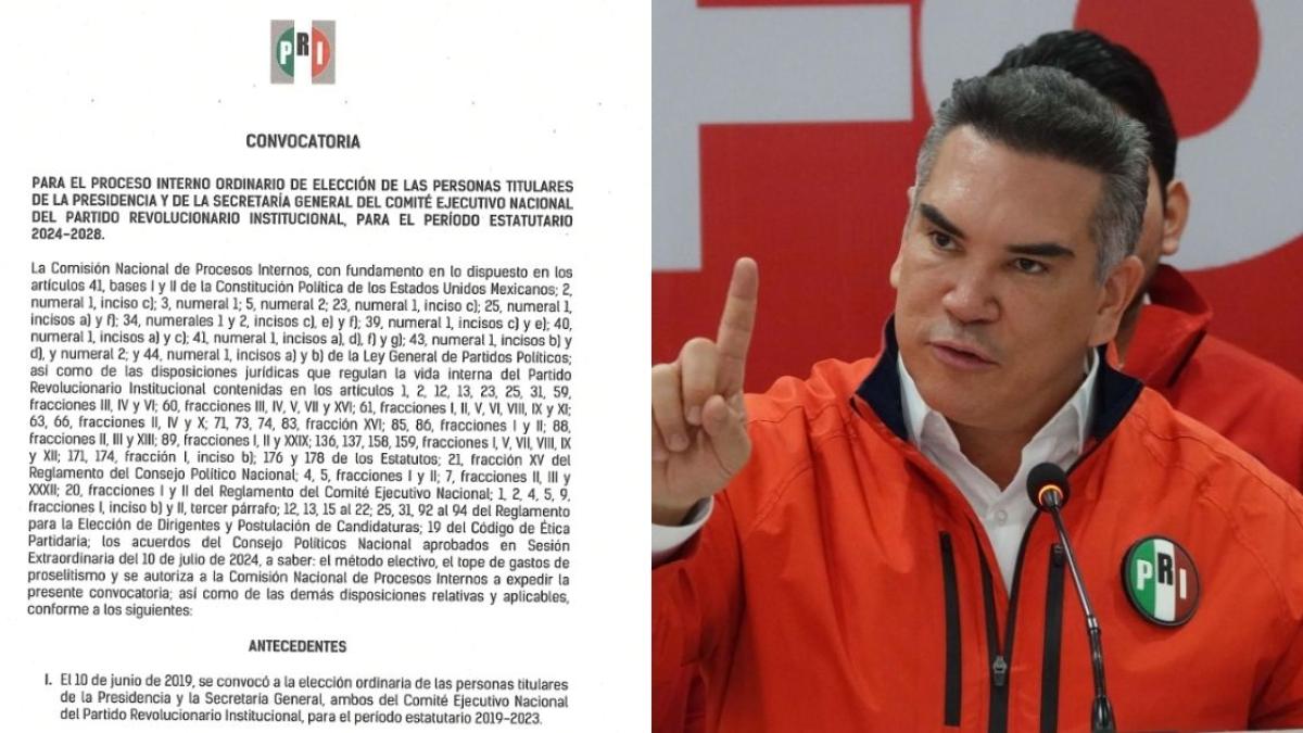 PRI emite convocatoria para elección de dirigencia; titulares pueden participar y reelegirse por tres periodos