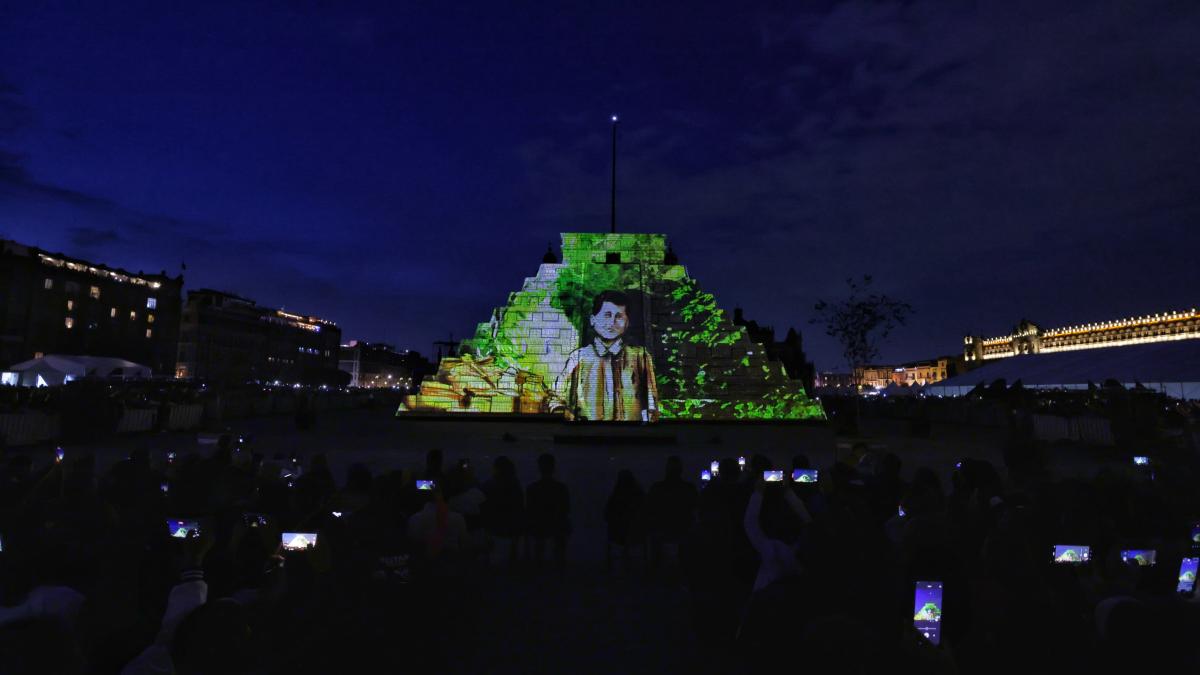 Inauguran en CDMX el homenaje a Felipe Carrillo Puerto y el Pueblo Maya con una pirámide monumental