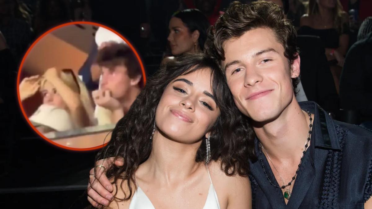 ¡Shawn Mendes y Camila Cabello juntos de nuevo! Aparecen en la final Copa América 2024 | VIDEO