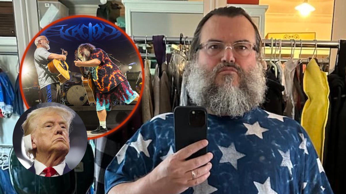 Jack Black cancela su gira con Tenacious D tras ofensivo comentario sobre el ataque a Donald Trump