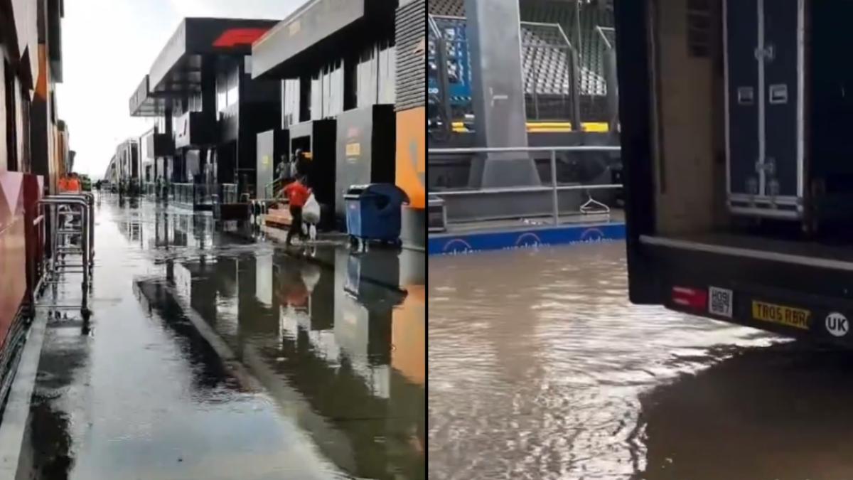 F1 | Gran Premio de Hungría: Los desastres ocasionados por las lluvias en la víspera de la carrera (VIDEOS)