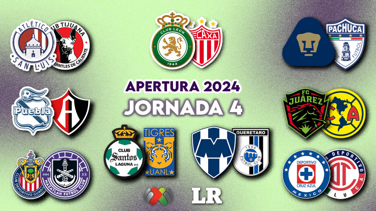 Liga MX | ¿Dónde y a qué hora VER la Jornada 4 del Apertura 2024 EN VIVO y GRATIS?