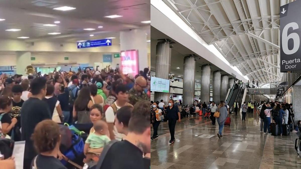 Caída de Microsoft provoca largas filas, caos y vuelos cancelados en aeropuertos de México