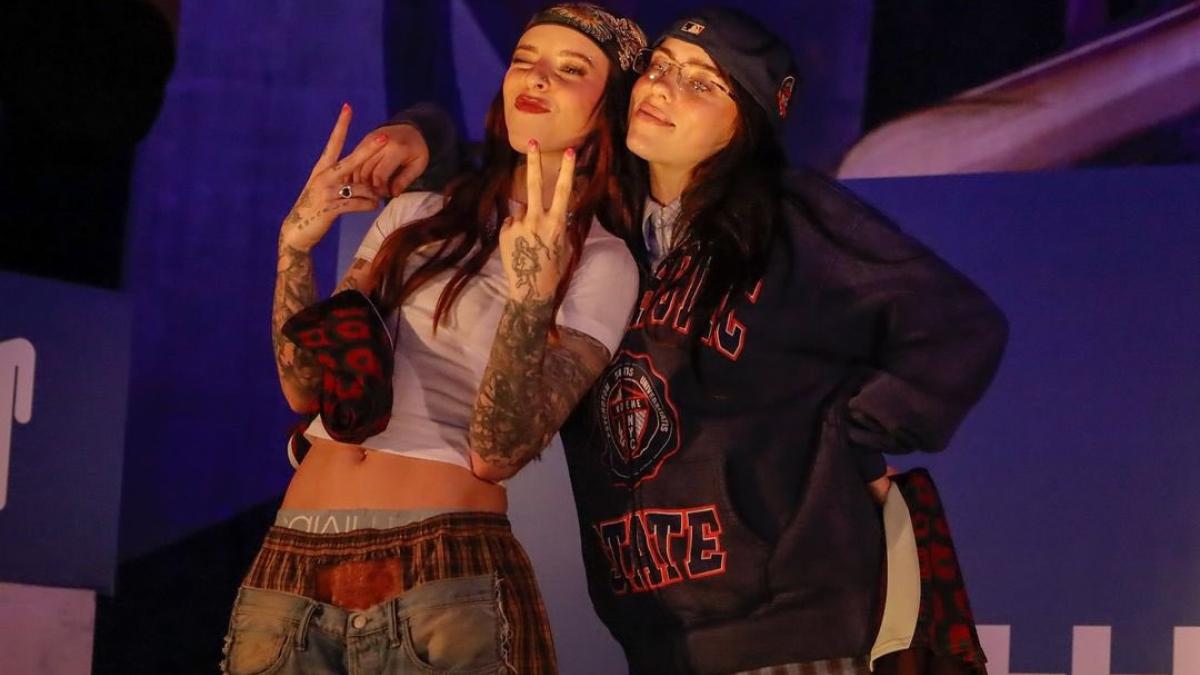 Billie Eilish y Young Miko sorprenden juntas a la CDMX ¿van a colaborar?