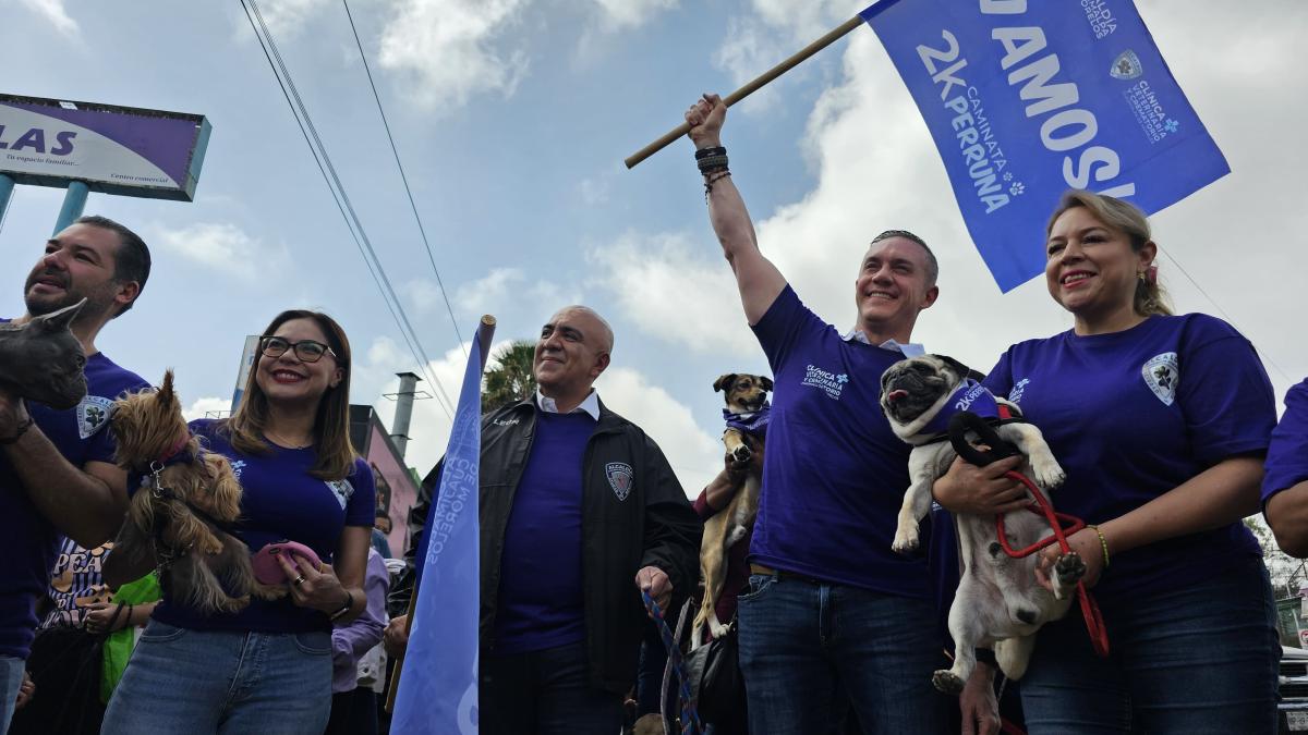 Celebran en Cuajimalpa 'Día Mundial del Perro' con inauguración de Clínica Veterinaria y Crematorio