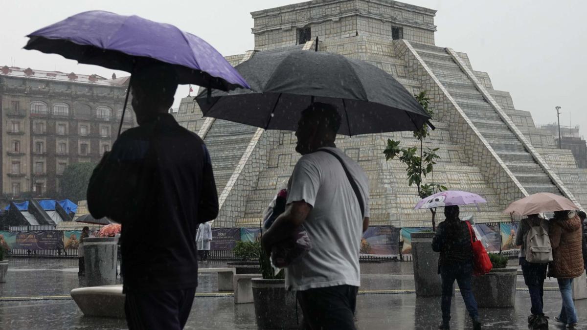 Activan la Alerta Amarilla y Naranja por fuertes lluvias en estas alcaldías