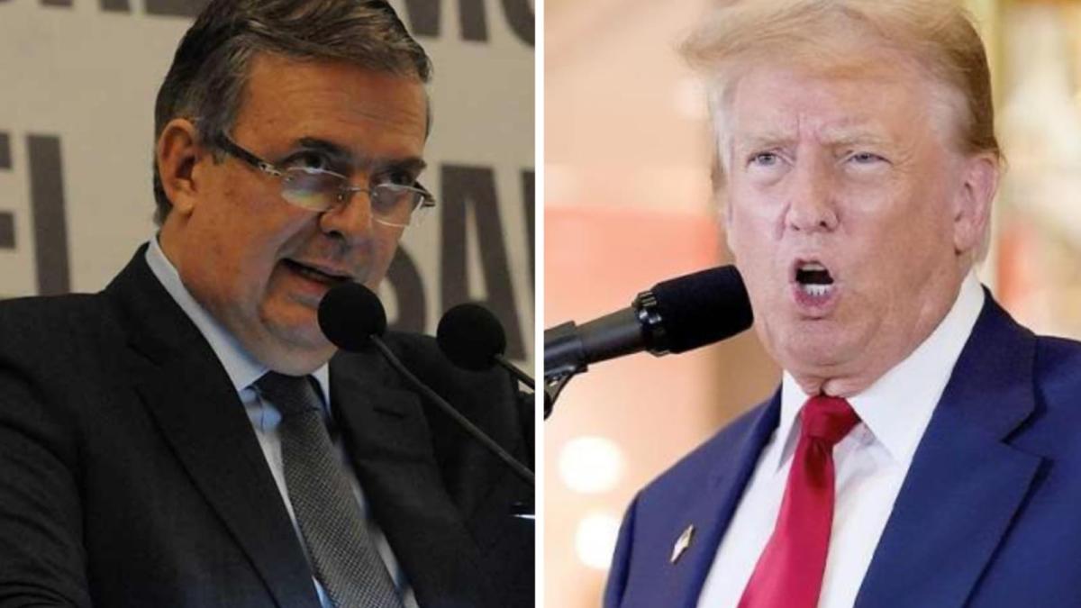 "No me intimida", responde Marcelo Ebrard tras ataque de Donald Trump