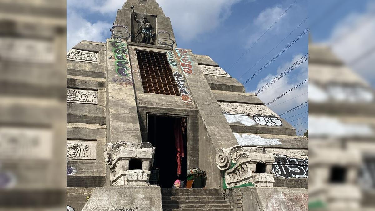 Sofocan Incendio en pirámide del Monumento a La Raza: Esta fue la causa que lo provocó